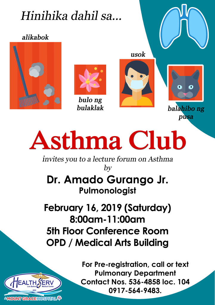 Asthma Club Feb 16 2019