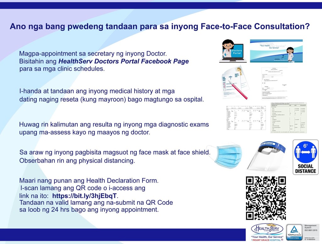Face to Face Consultation Guidelines